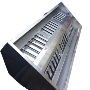 Stainless Steel Central Kitchen Hood