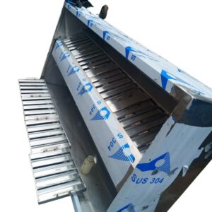 Stainless Steel Central Kitchen Hood (Heavy-Duty Model)