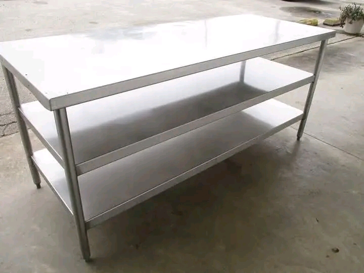 Stainless-Steel-Bakery-Packaging-Table