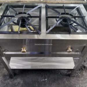 Commercial two burner